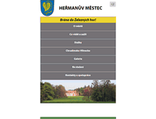 Tablet Screenshot of hermanomestecky.navstevnik.cz