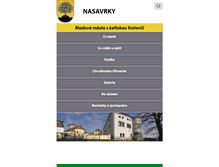 Tablet Screenshot of nasavrcky.navstevnik.cz